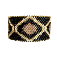Cargar imagen en el visor de la galería, Brazalete negro nude
