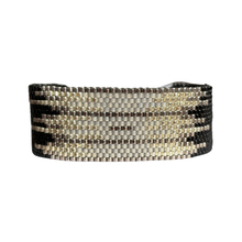 Cargar imagen en el visor de la galería, Pulsera negro y Plata
