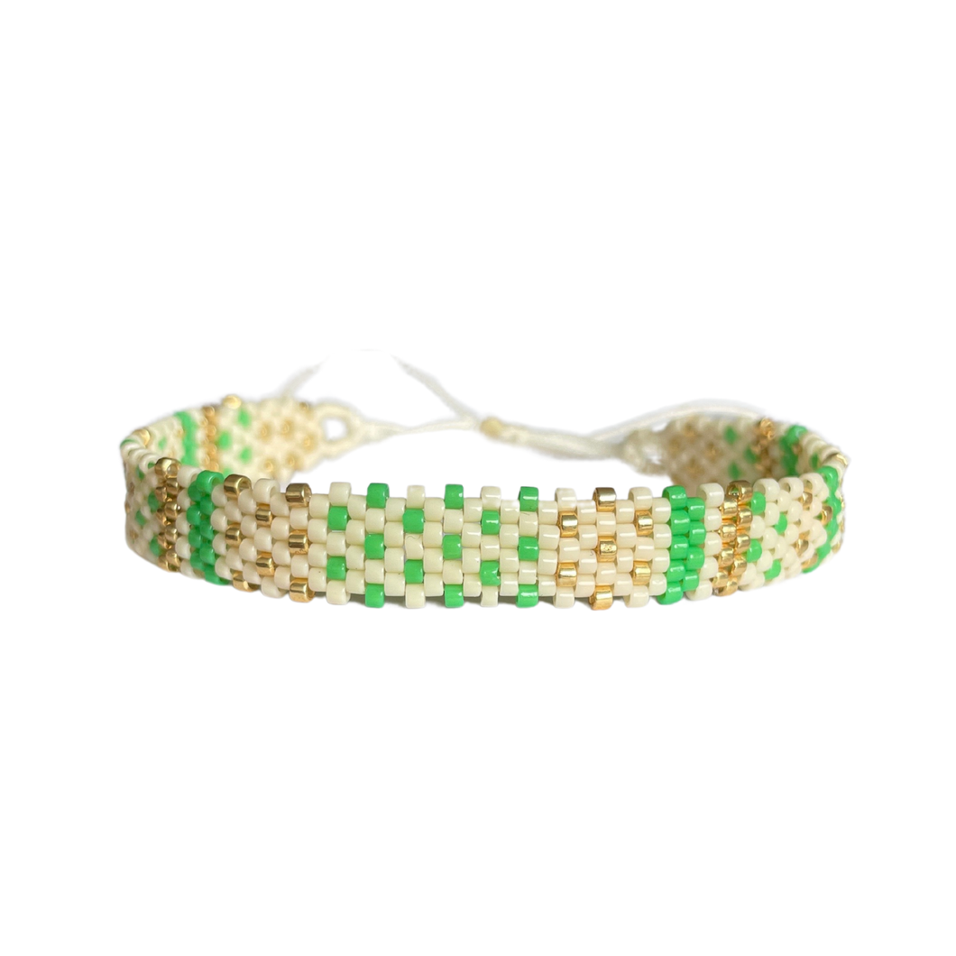 Pulsera Beige Verde S