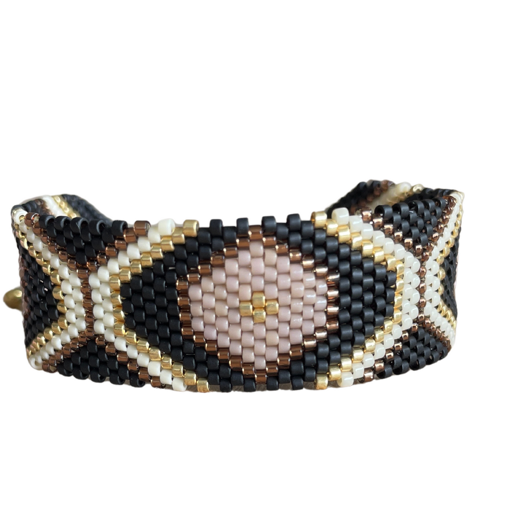 Pulsera negro Nude