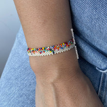 Cargar imagen en el visor de la galería, Pulsera galletas beige S
