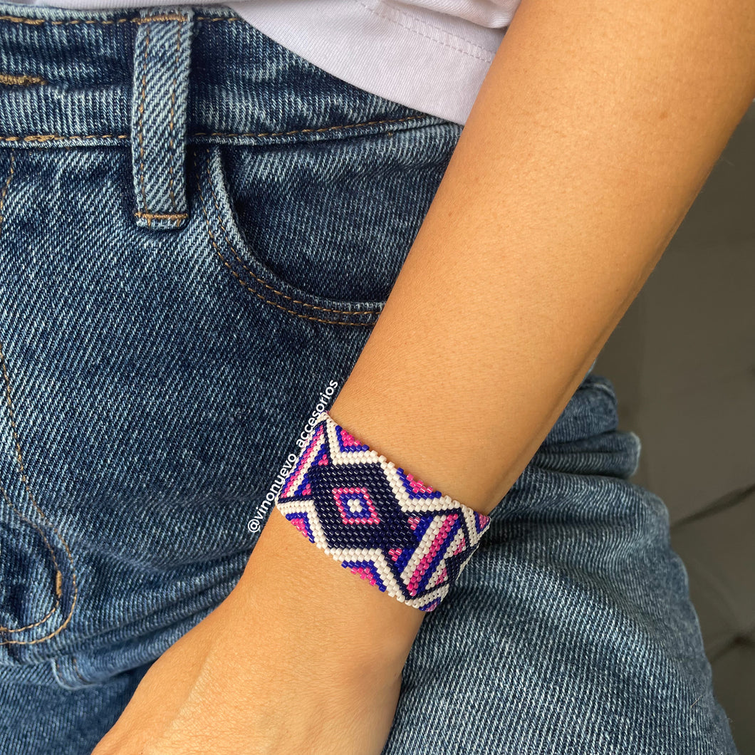 Brazalete Azul Fuccia